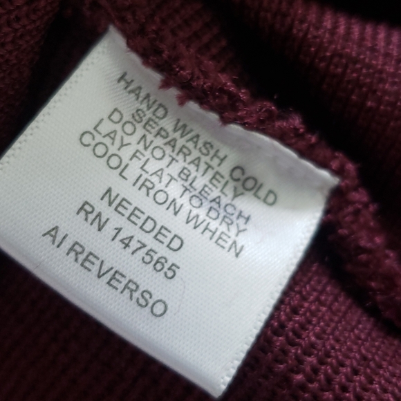 Material Girl Burgandy Bodycon Dress Size L - Picture 7 of 8